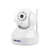 ESCAM QF001 720P IR Night Vision IR Cut 1.0Mrga WiFi IP Camera Pan Tilt Security Camera Support 32G TF Card