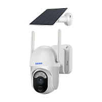 ESCAM QF103 3MP WiFi IP Camera Draadloze PTZ Zonnepaneel Batterijcam Intelligente Nachtzicht Menselijke Detectie Tweeweg