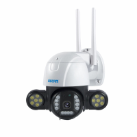 ESCAM QF233 3MP PTZ H.265 WIFI IP camera Vast punt Cruise 4 xZoom Dual Light IP66 Waterdichte bewegingssensordetectie Tw
