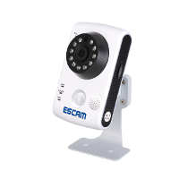 Escam Qf502 Keeper Wifi 720p Ir Cut Pir Integrated With Alarm Sensor Two Way Audio Security Ip Camera