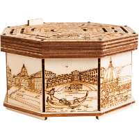 Escape Welt ESC Wooden Secret Box MAZE BOX