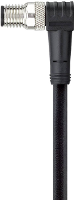 Escha 8043758 Sensor/actuator connector, geassembleerd M8 Aantal polen (sensoren): 3 Stekker, haaks 5.00 M 1 stuk(s)