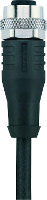 Escha 8046229 Sensor/actuator connector, geassembleerd M12 Aantal polen (sensoren): 4 Bus, recht 2.00 M 1 stuk(s)