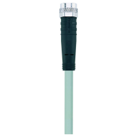 Escha 8048640 Sensor/actuator aansluitkabel M8 Aantal polen (sensoren): 3 5.0 M 1 stuk(s)
