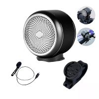 ESLNF 98 dB Mini Fietstoeter Bluetooth 5.0 Speaker Waterproof Stofdicht Aluminium Legering Draadgecontroleerde Waarschuw