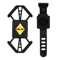 ESLNF Racefiets Mountainbike Siliconen Telefoonhouder 4,7'' 7,2'' Fiets Telefoonhouder Snelle bevestiging mobiele telefo