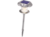 Esotec Sunnylight Solar tuinlamp met bewegingsmelder 102092 LED Warm wit RVS