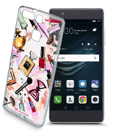 Cellularline Style Gsm Backcover Geschikt Voor Model (gsms): Huawei P9 Transparant, Meerdere Kleuren