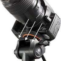 Vanguard Espod Cx 203ap Digitaal/filmcamera Zwart Tripod