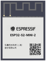Espressif ESP32 S2 MINI 2 N4 WiFi uitbreidingsmodule 1 stuk(s)