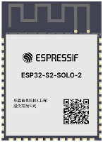 Espressif ESP32 S2 SOLO 2 N4 WiFi uitbreidingsmodule 1 stuk(s)