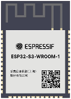 Espressif ESP32 S3 WROOM 1 N8R2 WiFi uitbreidingsmodule 1 stuk(s)