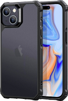 ESR Air Armor Case Backcover Apple iPhone 15 Plus Zwart Inductieve lading