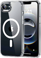 ESR Classic Hybrid HaloLock Backcover Apple iPhone 16e Transparant Inductieve lading, MagSafe compatible, Stootbestendig