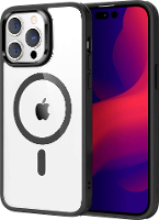 ESR Classic Hybrid HaloLock Case Backcover Apple iPhone 14 Pro Max Transparant, Zwart MagSafe compatible