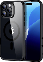 ESR Classic Hybrid HaloLock Case Backcover Apple iPhone 16 Pro Max Transparant, Zwart MagSafe compatible