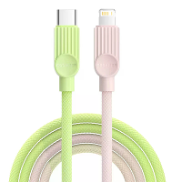 ESSAGER ES X73 3A 29W USB C naar iP Kabel PD Snelladen Gegevensoverdracht Tin geplateerde Koper Kernlijn 1M/2M Lang voor