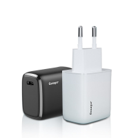ESSAGER PD 20W Enkele Type C Poort Snelle Oplader EU Muur Adapter Voor iPhone 14 14 Plus 14 Pro Max voor iPad Pro