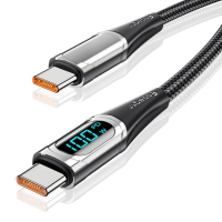 Essager PD 66W/100W Type C naar USB A/Type C Snel opladen digitale display datakabel voor Samsung Galaxy S22 S22 Ultra G