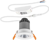 ESYLUX IDLALI31 #EO10302053 EO10302053 LED plafondlamp Wit Wit