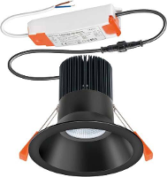 ESYLUX IDLSTI28 #EO10304286 EO10304286 LED plafondlamp Wit Zwart