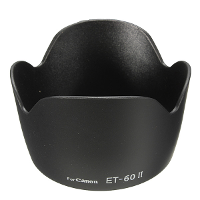 ET 60 II Lens Hood For Canon EF75 300MM F/EF S 55 250MM F/4 5.6 IS