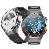 ET456 1.56 Inch AMOLED Display ECG Intelligente Micro Lichaamsonderzoek NFC Spraakassistent bluetooth Bellen Hartslag Bl