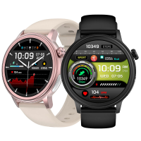 ET470 1,39 inch HD scherm ECG Micro fysiek onderzoek Bluetooth oproep Bloedsuikertest Hartslag Bloeddruk Zuurstofverzadi