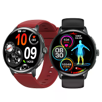 ET473 1,56 inch AMOLED ECG AI assistent bluetooth bel hartslag bloeddruk bloedzuurstofmonitor slaapmonitoring emotionele