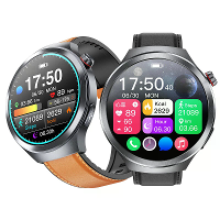 ET475 1,73 inch AMOLED display ECG Micro examen NFC Alipay AI diagnose bluetooth oproep Hartslag Bloeddruk Bloedzuurstof