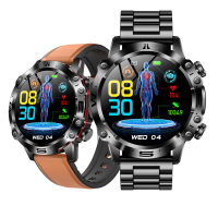 ET482 1,43 inch AMOLED display ECG bloedsuiker bloed samenstelling meting hartslag bloeddruk SPO2 monitor BMI lichaamsve
