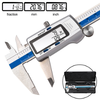 ET52 Roestvrijstalen Schuifmaat Meetgereedschap Digitale Precisie Schuifmaat met Magnetische Strip Sticker Technologie 0