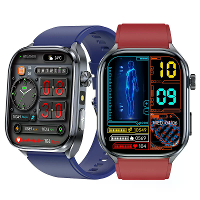ET572 2,0 inch HD ECG PPG LED flitser Mini Fysieke Onderzoek AI Intelligente Q&A Bluetooth Oproep Hartslag Bloeddruk Blo