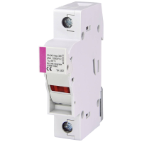 ETI Elektrotechnik 002540211 EFH 10 DC 1p LED Zekeringhouder Met statusaanduiding Geschikt voor Buiszekering 10.3 X 38 mm 25 A 1000 V 1 stuk(s)