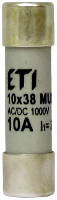 ETI Elektrotechnik 002625402 Multimeterzekering (Ø x l) 10.30 Mm x 38 mm 6 A 1000 V Inhoud 1 stuk(s)
