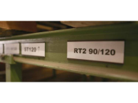 Etikettenframe (b x h) 1000 mm x 10 mm Magneetfolie Magnetisch Franken C101 Transparant