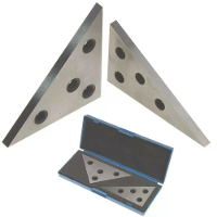 2PCS Massieve Hoekplaten Set 30 60 90 & 45 45 90 Graden Precisie +/  20 Seconden Machinist Gereedschap Hoge Kwaliteit Me