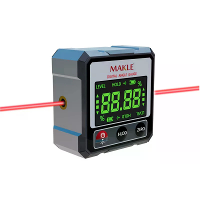 Digitale Protractor Inclinometer Laser Niveau Hoekmeter Magnetische Basis Oplaadbare Batterij Nauwkeurige Meting Houtbew