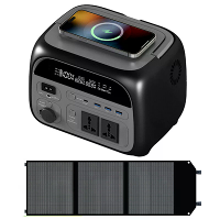 [EU]Bakeey APower400 500W 108000mah Buiten Power Station LiFePO4 Zonnegenerator met AC/DC/USB uitgang Mobiele Power Gene