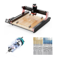 [EU/BR Direct] TWO TREES TTC450 Pro CNC Laser Graveermachine 460x460mm Working Area Rounter Machine+30000RPM 800W High P