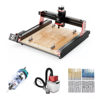 [EU/BR Direct] TWO TREES TTC450 Pro CNC Lasermarkeerder 460x460mm Werkgebied Freesmachine + CNC Vacuüm Monster M1 Kit +