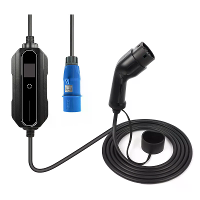 [EU direct] 32A Type 2 EV Home Wall Mount Car Charging Station Verstelbare draagbare EV lader Niveau 2 Home EVSE Elektri