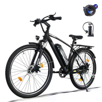 [EU DIRECT] A31 elektrische fiets 36V 12.8Ah batterij 250W motor 25 km/u maximale snelheid 27.5 Inch banden 50 km maxima