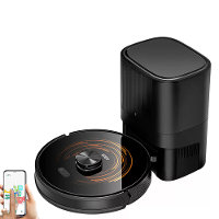 [EU Direct] ABIR K30 Robotstofzuiger, Auto leegstation, Laser Lidar, 6500PA zuigkracht, Multi vloer mapping, Slimme thui