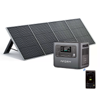 [EU Direct] Aferiy P210 2400W 2048Wh Draagbare Voedingsstation Ondersteun APP +1* S200A1 200W Zonnepaneel,LiFePO4 Batter