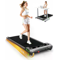 [EU Direct] Akluer 480L A 1 6 km/u Onder Bureau Wandelpad Loopband met 5% Hellingshoek, Stil Motortje, Afstandsbediening