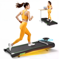 [EU Direct] Akluer TW140L Onder Bureau Loopband met 12% automatische inclinatie, 9 niveau inclinatie elektrische treadmi