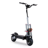 [EU DIRECT] ANGWATT T1 3.0 Elektrische Scooter 60V 6000W (2*3000W) Dubbele Motor 11inch Off Road Elektrische Scooter Stu