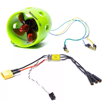 [EU Direct] Apisqueen 12V~16V U1 Onderwatervaartuig Aandrijving met 45A Bidirectionele ESC 4.41 Lbs Trekkracht Borstello