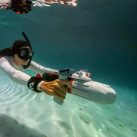 [EU Direct] Aqua Marina BlueDrive X Pro Onderwater Scooter Elektrische Zeestroomer SUPMotof Vin voof Duiken Snofkelen Zw